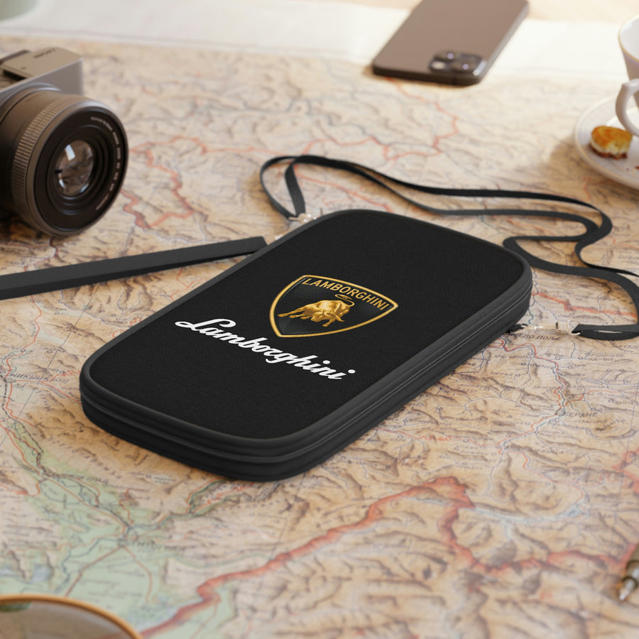 Black Lamborghini Passport Wallet™