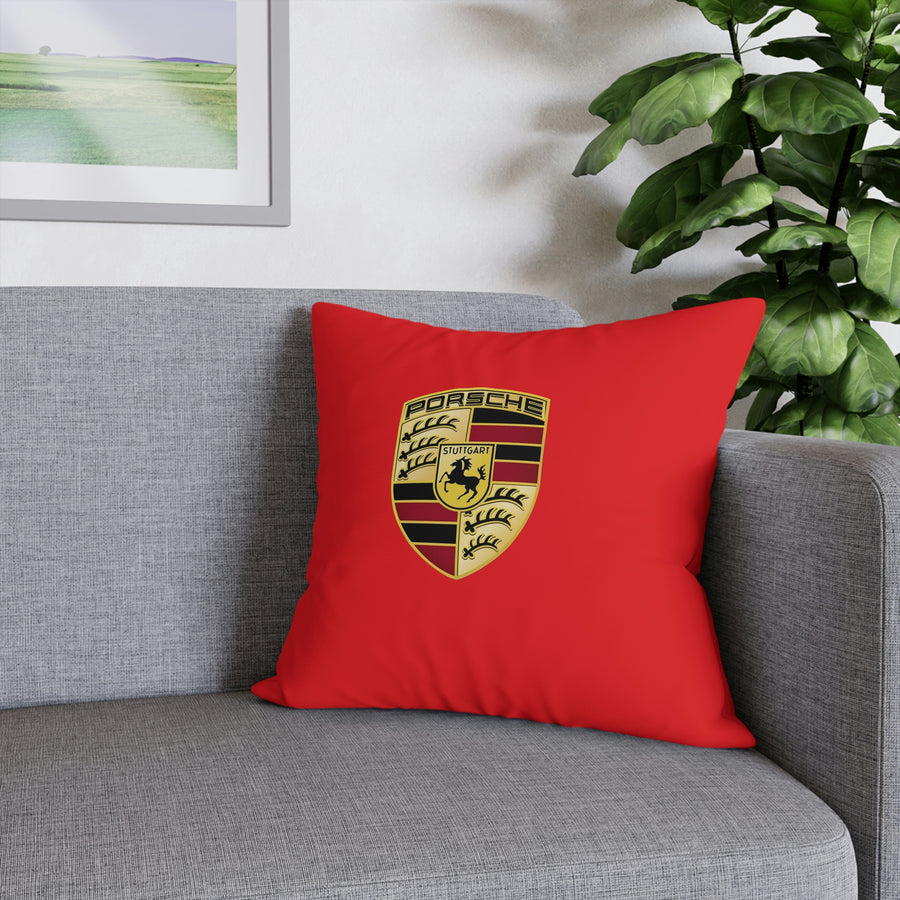 Red Porsche Spun Polyester Pillowcase™