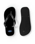 Unisex Black Ford Flip Flops™