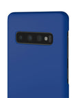 Dark Blue Jaguar Snap Cases™