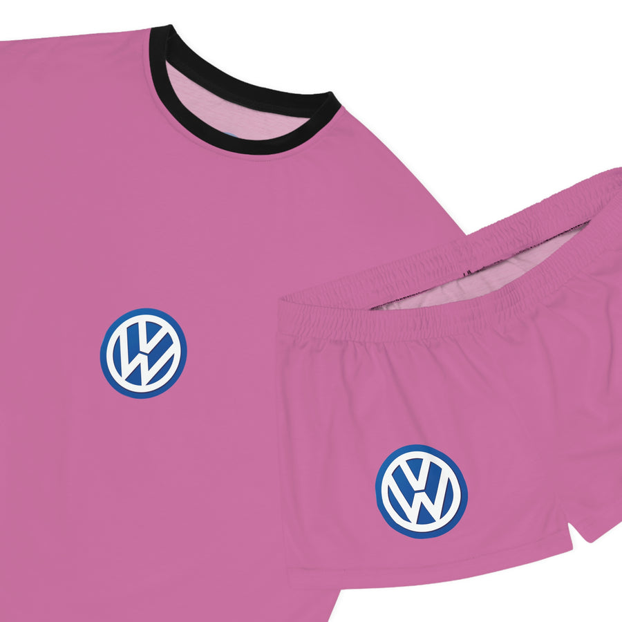 Women's Light Pink Volkswagen Short Pajama Set™