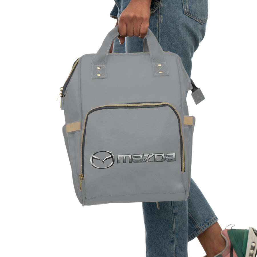 Grey Mazda Multifunctional Diaper Backpack™