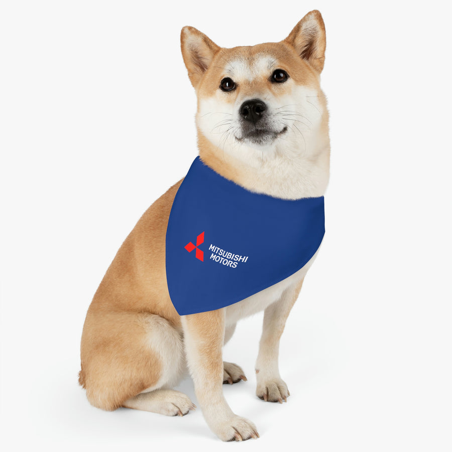 Dark Blue Mitsubishi Pet Bandana Collar™