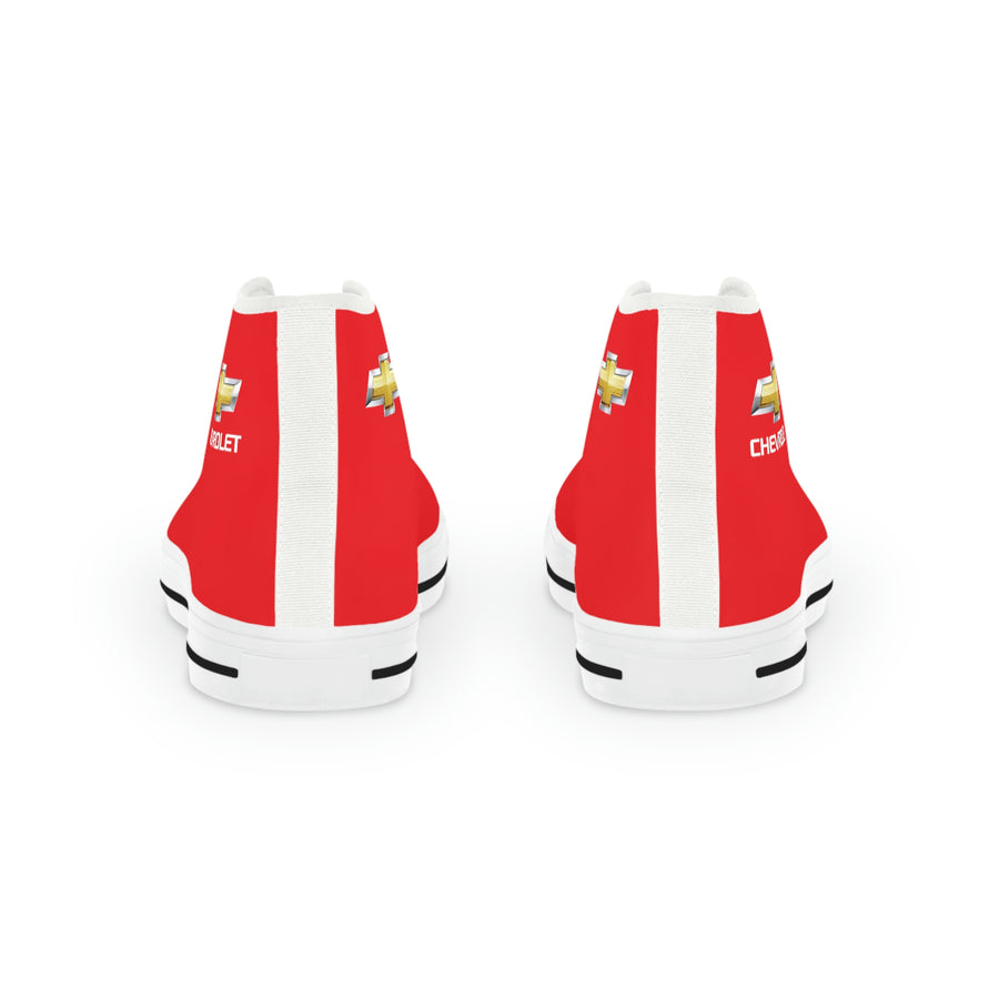 Men's Red Chevrolet High Top Sneakers™