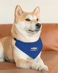 Dark Blue Chevrolet Pet Bandana Collar™