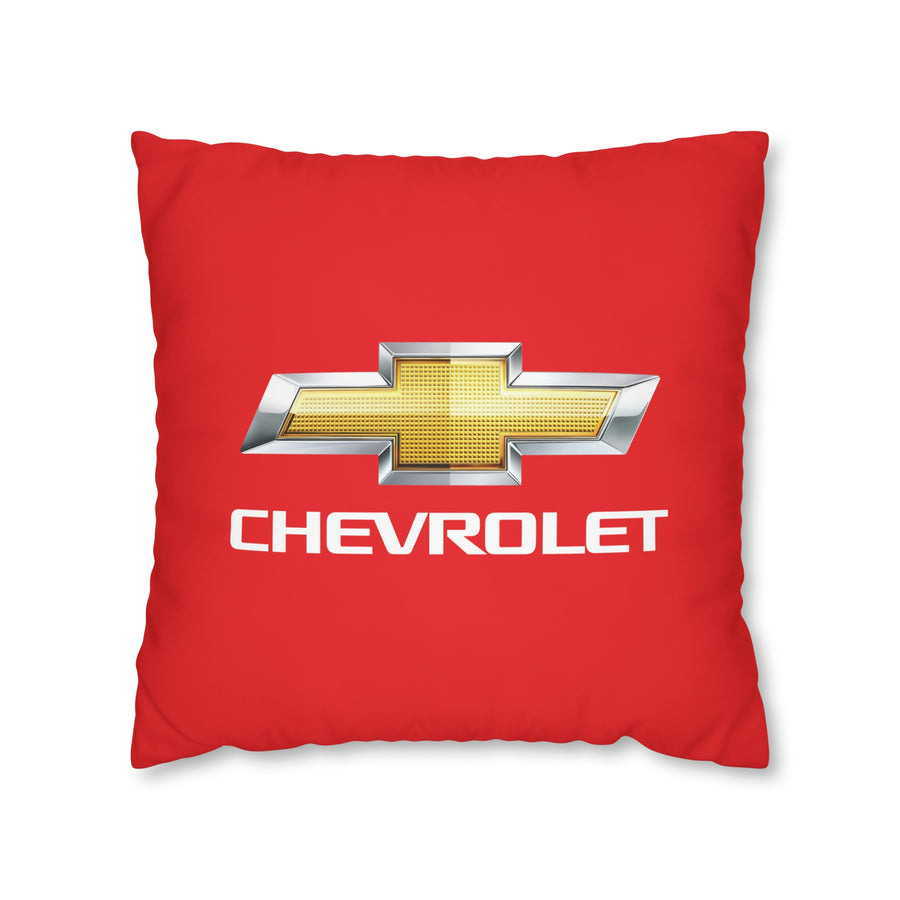 Red Chevrolet Spun Polyester pillowcase™