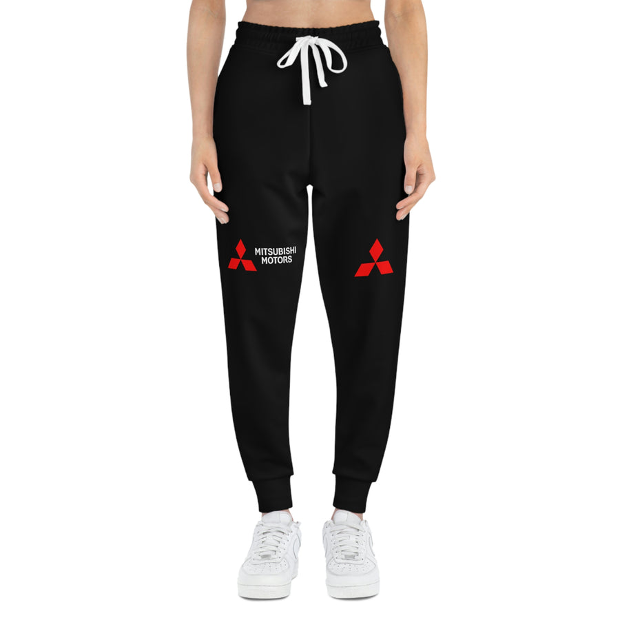 Unisex Black Mitsubishi Joggers™