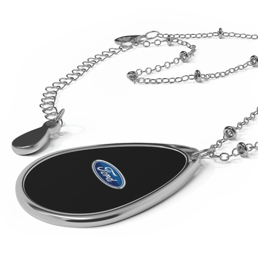 Black Ford Oval Necklace™