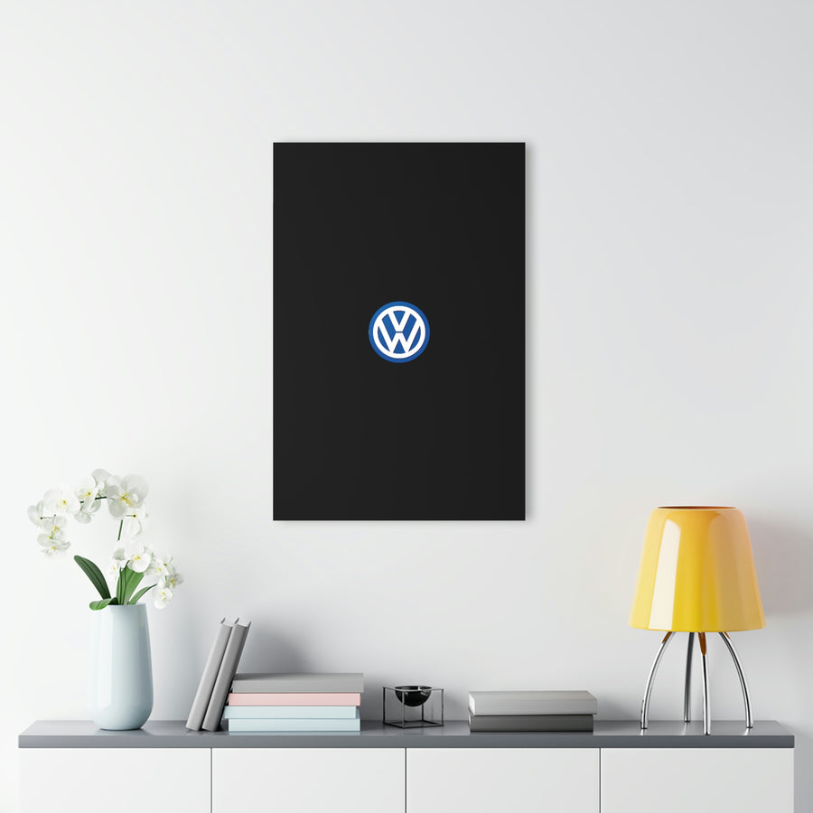 Black Volkswagen Acrylic Prints (French Cleat Hanging)™