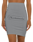 Women's Grey Mazda Mini Skirt™