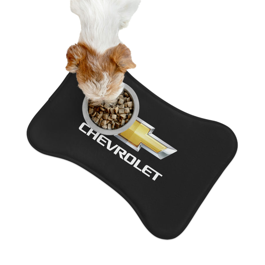 Black Chevrolet Pet Feeding Mats™