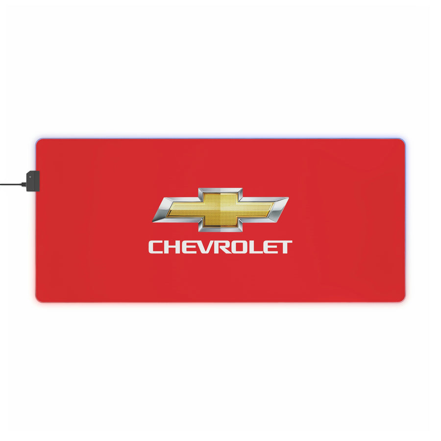 Red Chevrolet LED Gaming Mouse Pad™