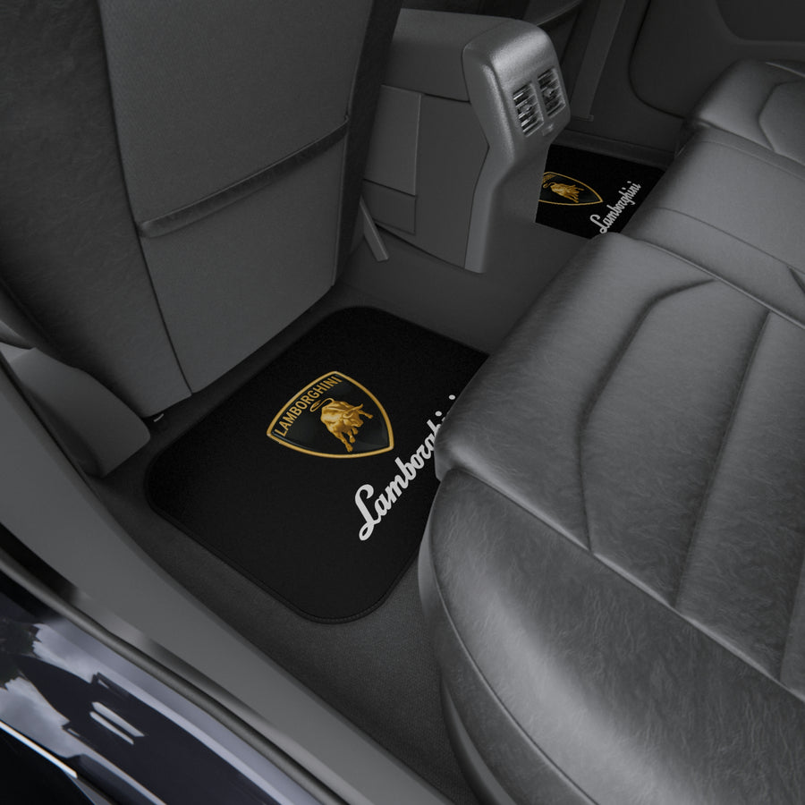 Black Lamborghini Car Mats (Set of 4)™