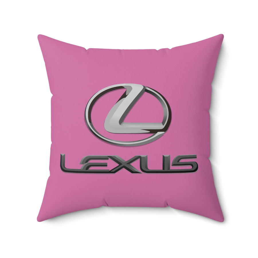 Light Pink Lexus Spun Polyester Square Pillow™