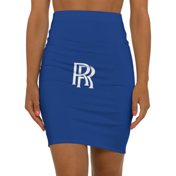 Women's Dark Blue Rolls Royce Mini Skirt™