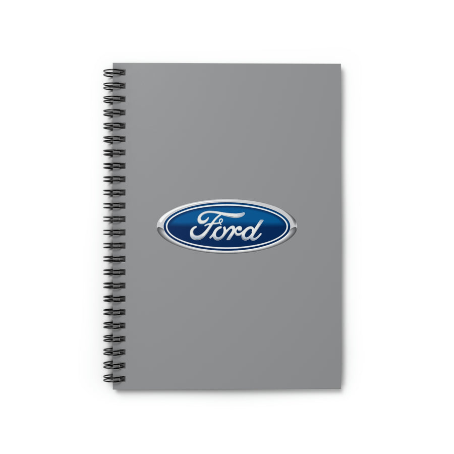 Grey Ford Spiral Notebook - Ruled Line™