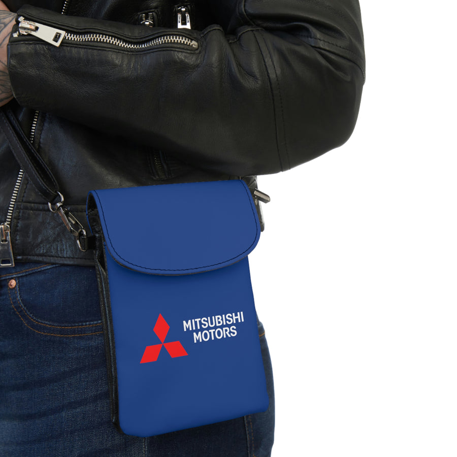 Small Dark Blue Mitsubishi Cell Phone Wallet™