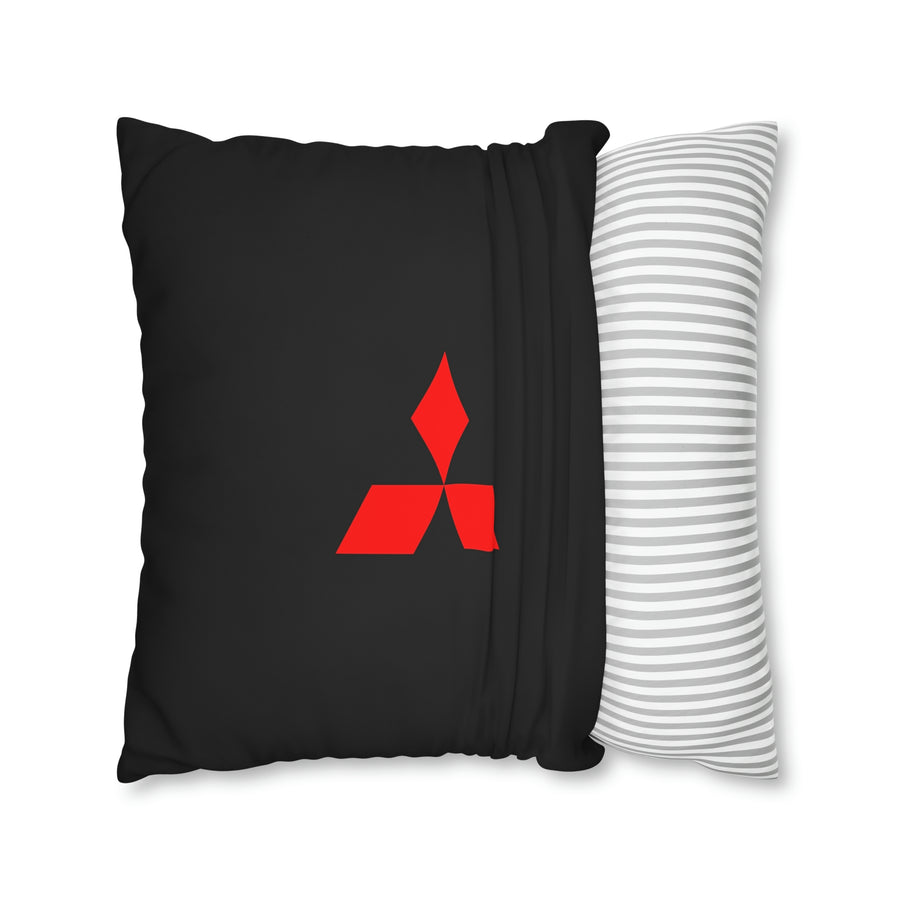 Black Mitsubishi Spun Polyester pillowcase™