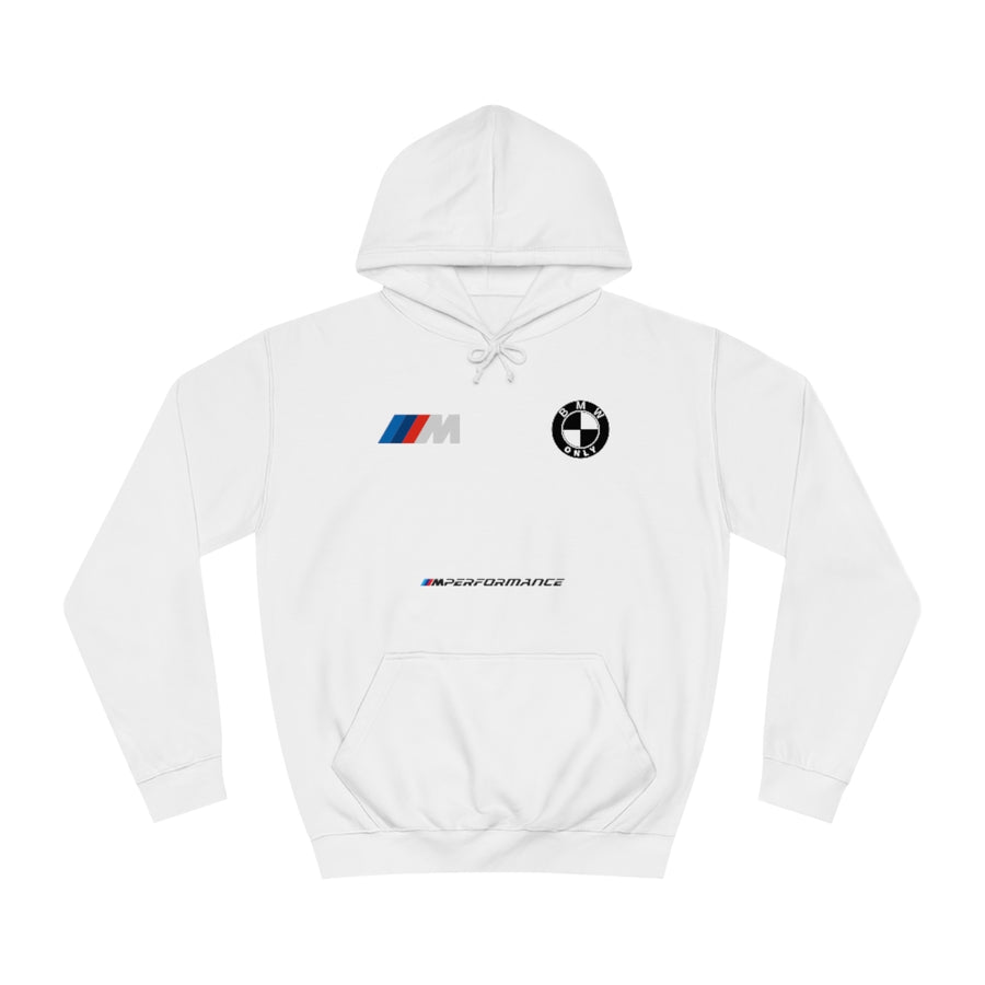 Unisex różnokolorowa bluza z kapturem BMW