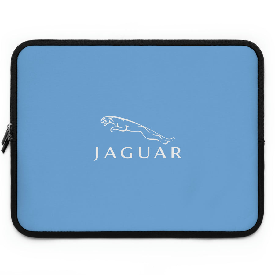 Light Blue Jaguar Laptop Sleeve™