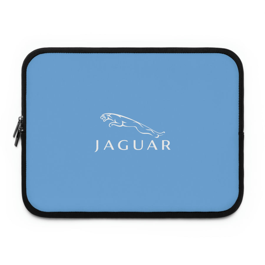 Light Blue Jaguar Laptop Sleeve™