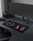 Black Nissan GTR LED Gaming Mouse Pad™