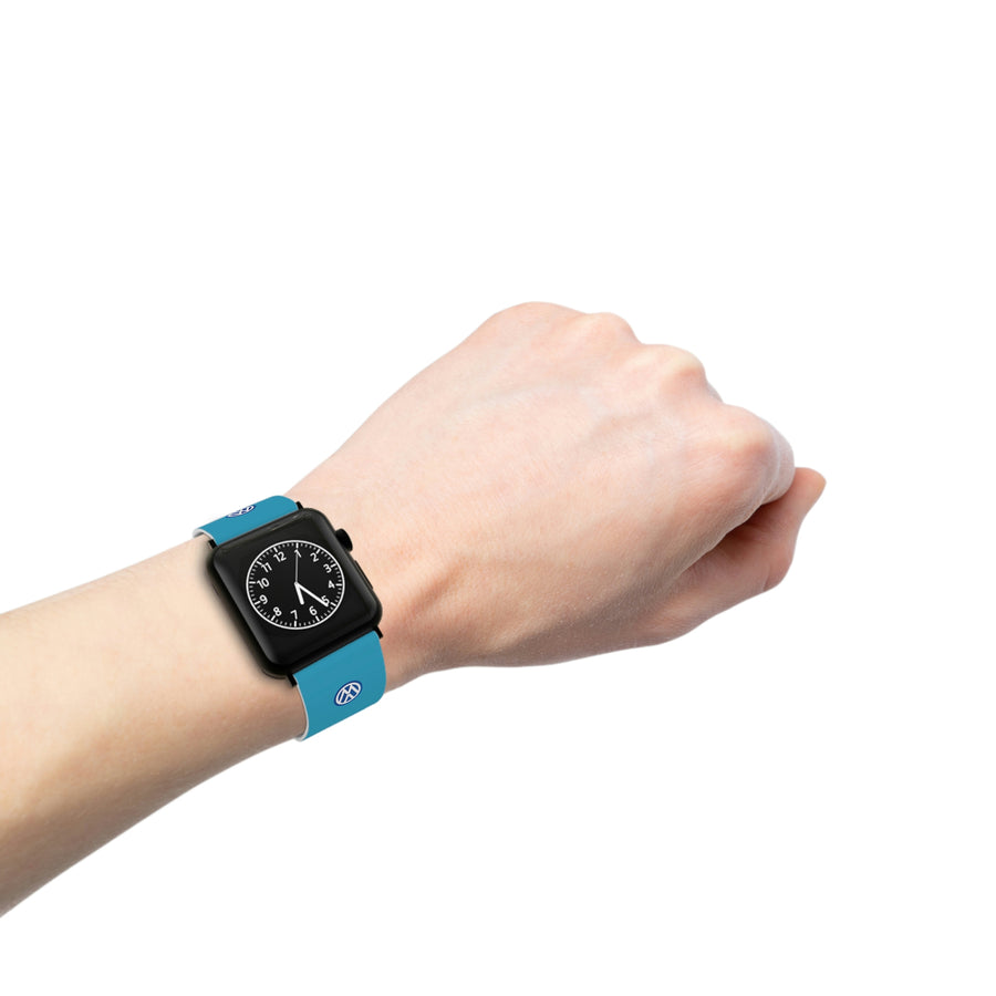 Turquoise Volkswagen Watch Band for Apple Watch™