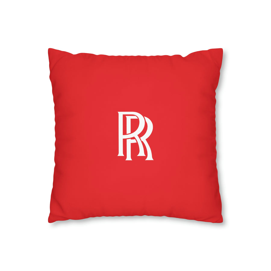 Red Rolls Royce Spun Polyester pillowcase™