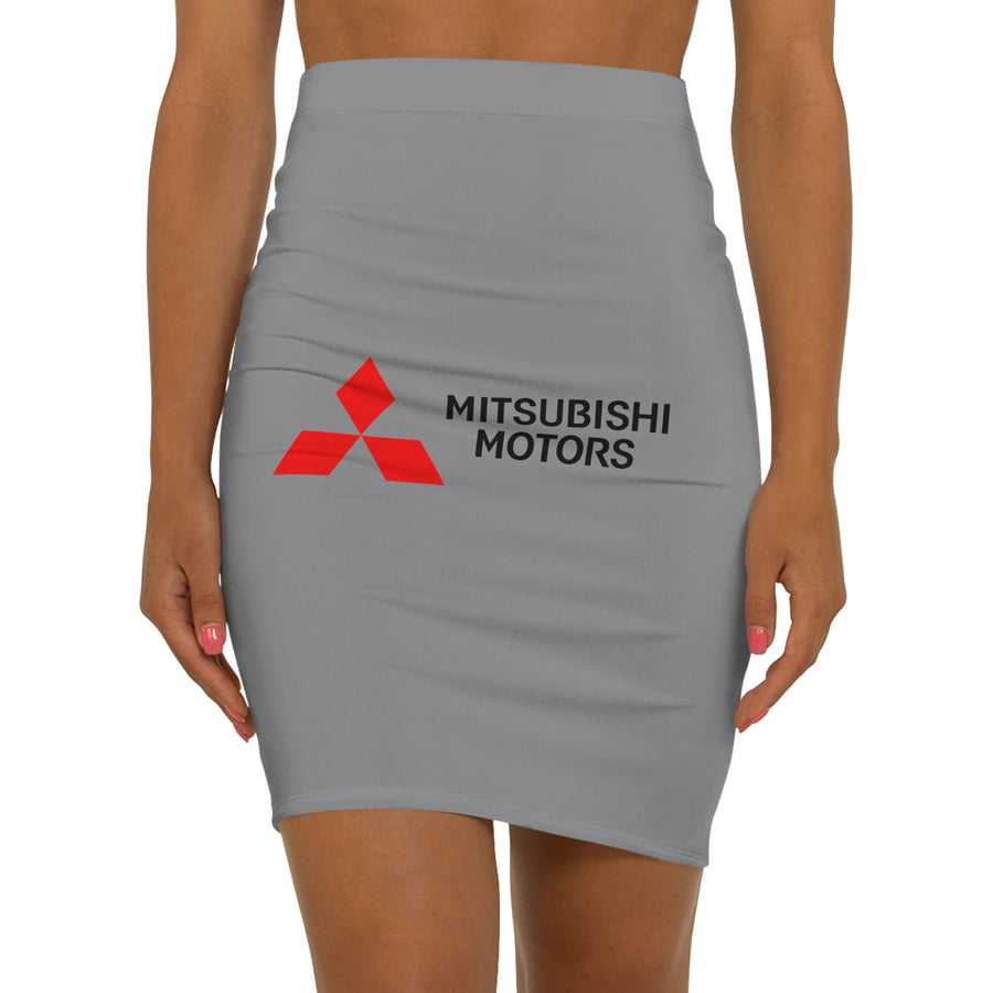 Women's Grey Mitsubishi Mini Skirt™