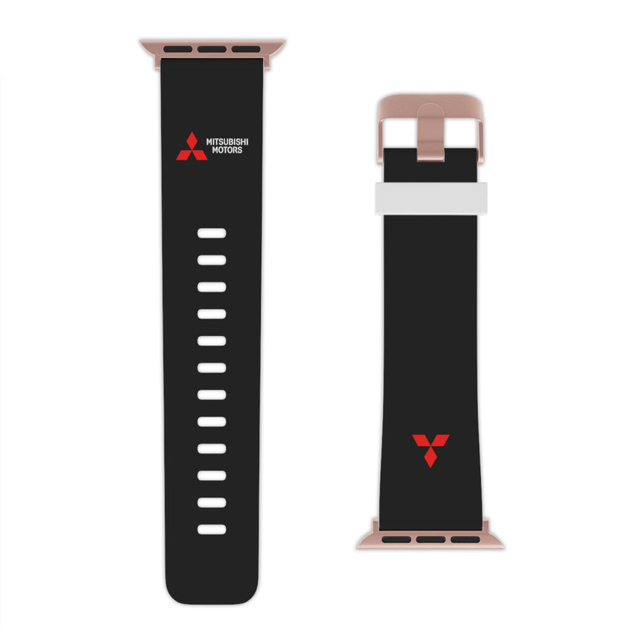 Black Mitsubishi Watch Band for Apple Watch™