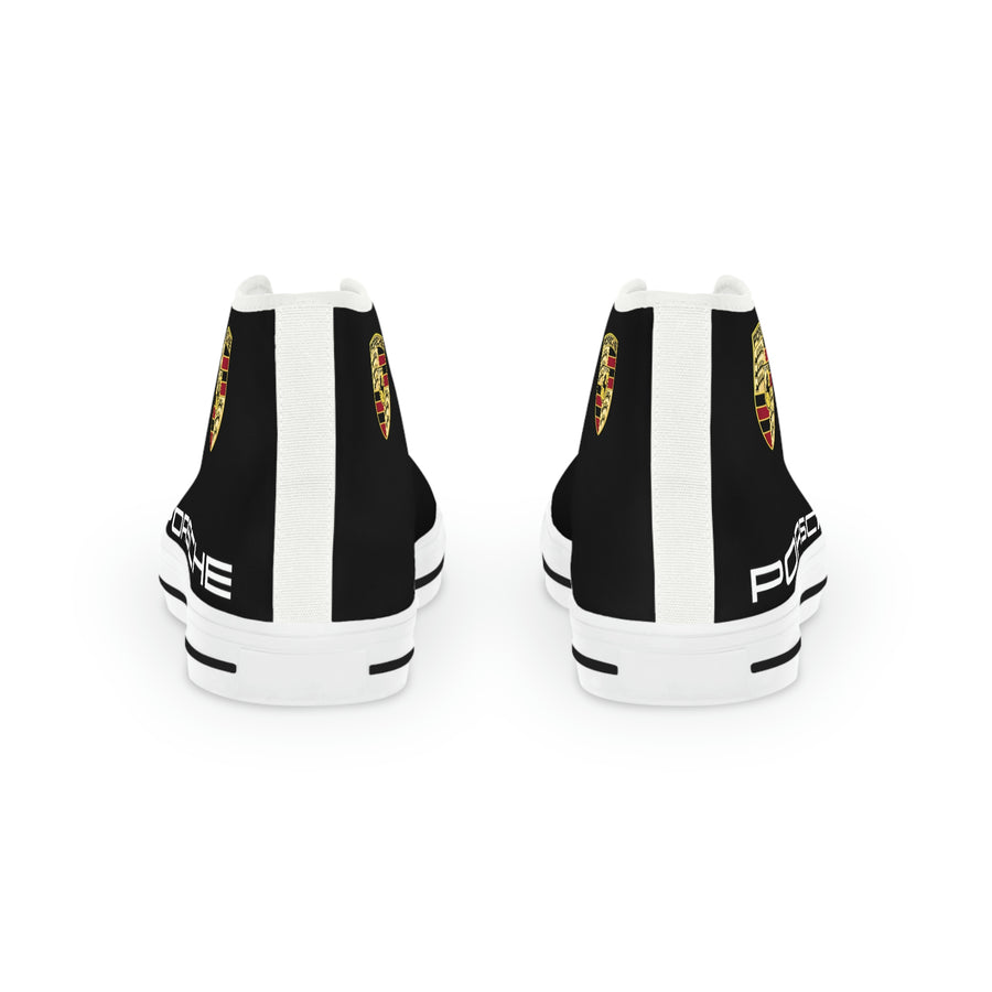 Men's Black High Top Porsche Sneakers™