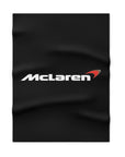 Black McLaren Soft Fleece Baby Blanket™