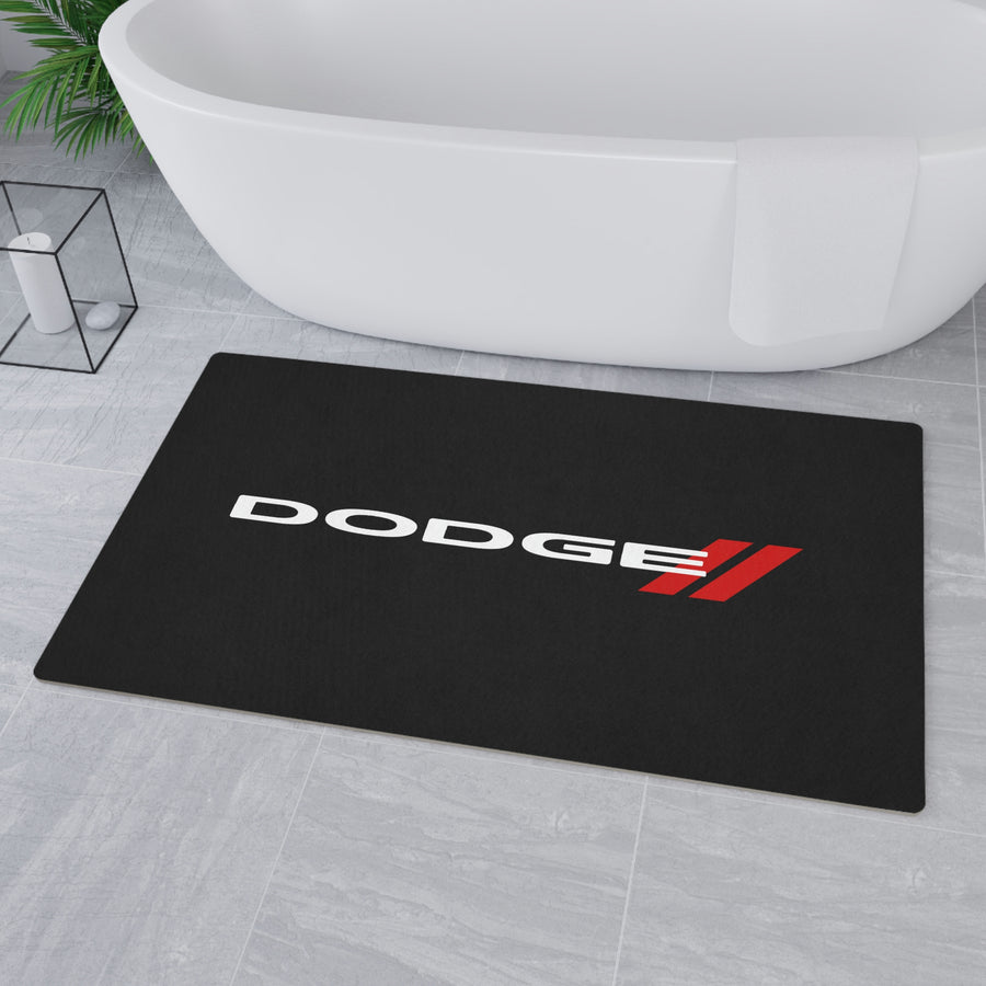 Black Dodge Floor Mat™