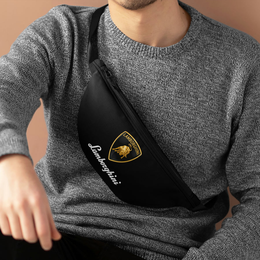 Unisex Black Lamborghini Fanny Pack™