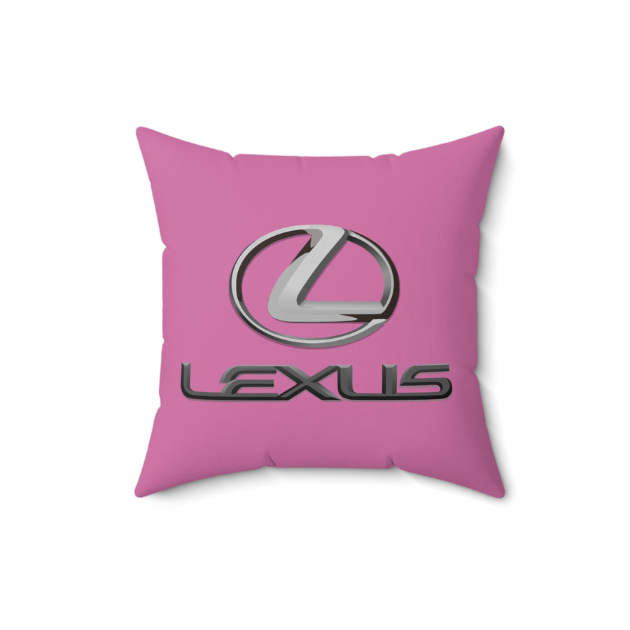 Light Pink Lexus Spun Polyester Square Pillow™