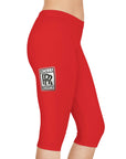 Women's Red Rolls Royce Capri Leggings™