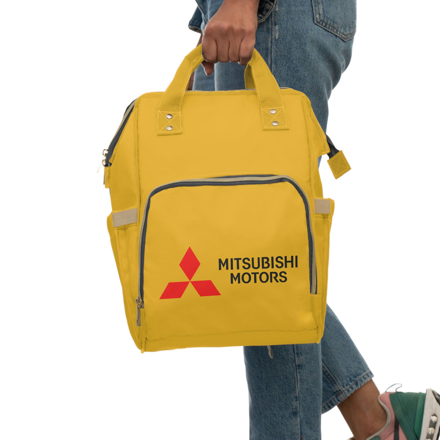 Yellow Mitsubishi Multifunctional Diaper Backpack™