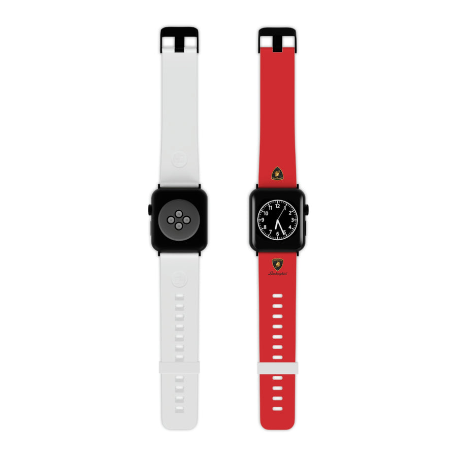 Red Lamborghini Watch Band for Apple Watch™