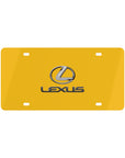 Yellow Lexus License Plate™