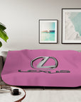 Light Pink Lexus Sherpa Blanket™