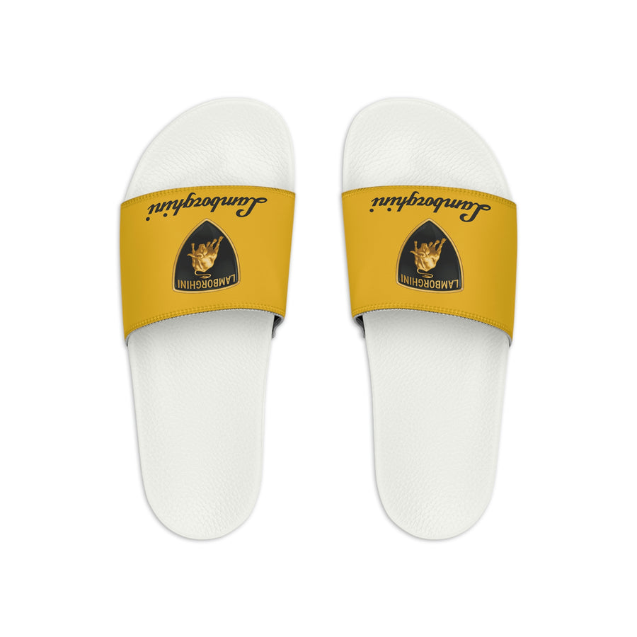 Unisex Yellow Lamborghini Slide Sandals™