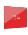 Red Jaguar Acrylic Prints (French Cleat Hanging)™