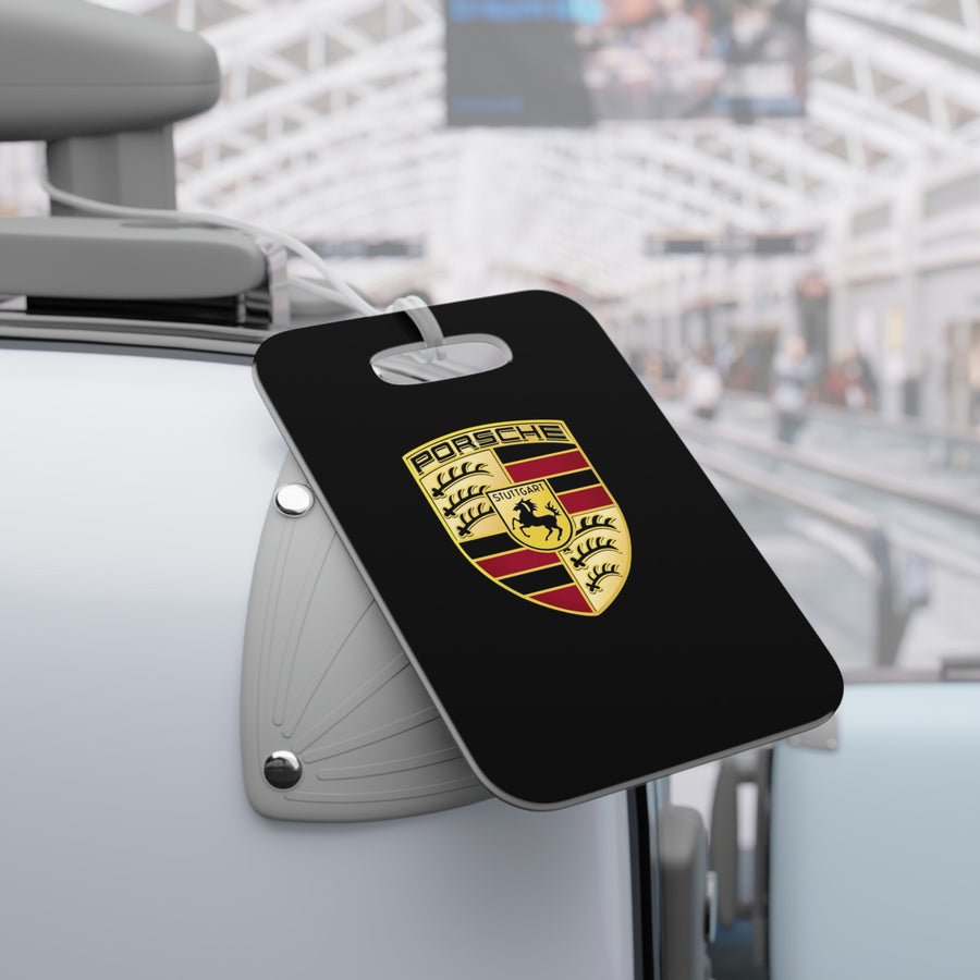 Black Porsche Luggage Tags™