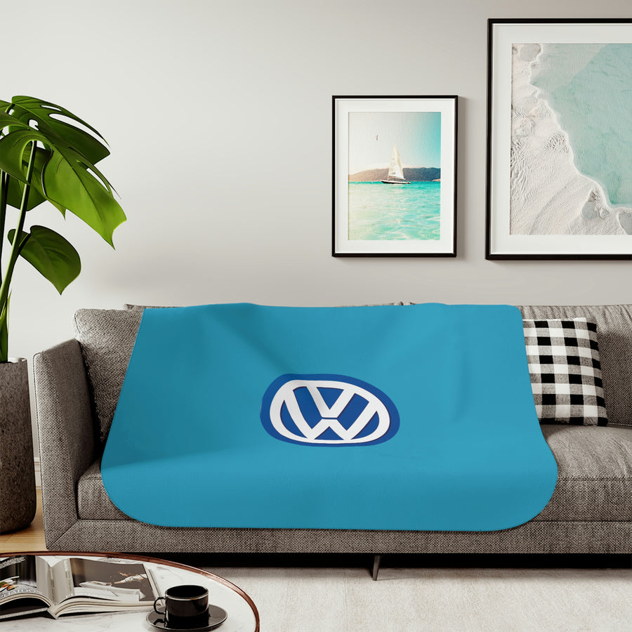 Turquoise Volkswagen Sherpa Blanket™