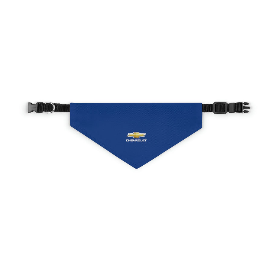 Dark Blue Chevrolet Pet Bandana Collar™