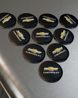 Black Chevrolet Button Magnet, Round (10 pcs)™