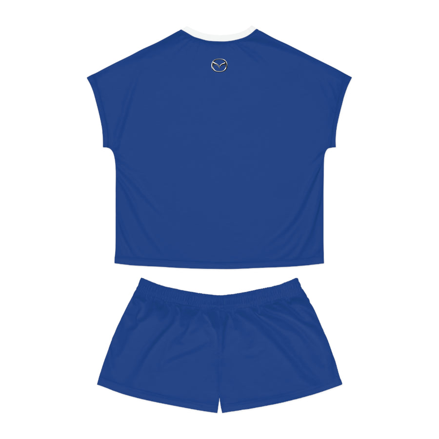 Women's Dark Blue Mazda Short Pajama Set™