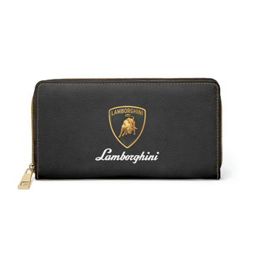 Black Lamborghini Zipper Wallet™