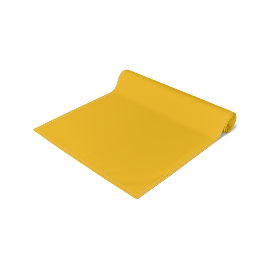 Yellow Mazda Table Runner (Cotton, Poly)™