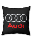 Black Audi Spun Polyester Pillowcase™